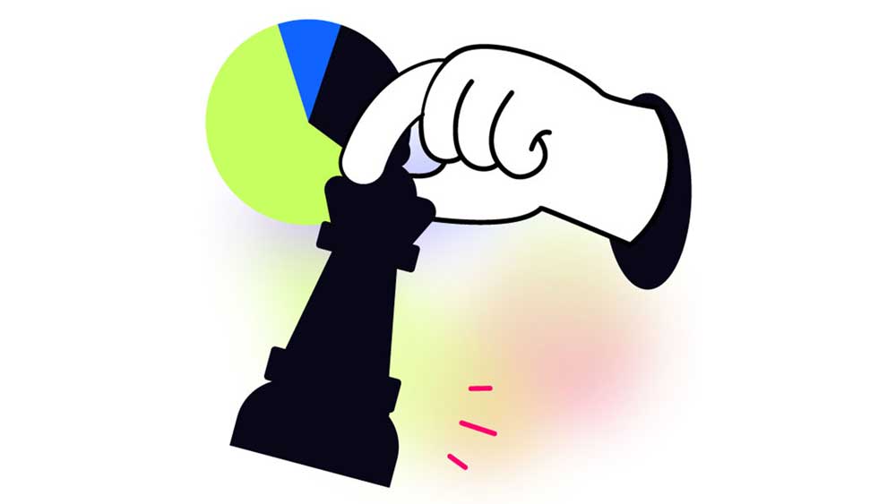 It's Time to Move On hero shows a hand moving a chess piece and a pie chart in the background.